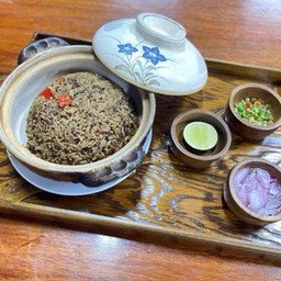 ข้าวอบหนำเลียบ (หมูหยอง)