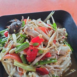 ตำป่าทะเล รวม ตีนไก่ มีกุ้งหมึกตรีนหอยหมูยอ