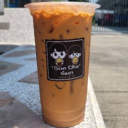 ซันชา ชาไต้หวัน ชาไทย ใช้ใบชาใต้เข้มข้น มบ.ทรัพย์จรัล แก้วเงินทอง2