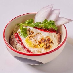 จิ้นส้มหมกไข่ (แหนมอบไข่)