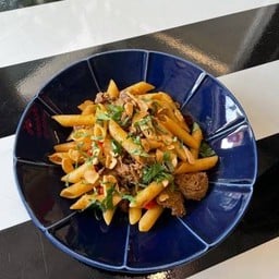 Penne AOP liver sausage