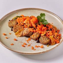 สปาเก็ตตี้ ไส้อั่วไข่กุ้ง