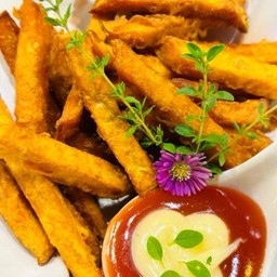 มันเทศทอด เฟรนช์ฟรายส์ hot