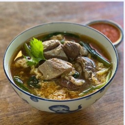 สุกี้แห้งเส้นแก้ว หมูตุ๋น
