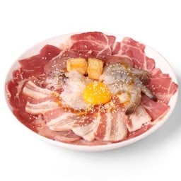 ชาบูใหญ่(หมู+ซีฟู้ด+ผัก)