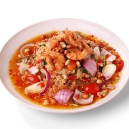 ยำวุ้นเส้นหมูสับ