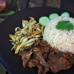 ข้าวมันหมูทอด พิเศษ