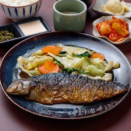 ชุดสเต็กปลาซาบะ