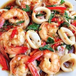 ข้าวกระเพราะทะเล