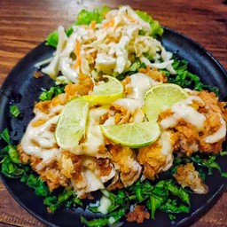 ไก่ทอดซอสมะนาว