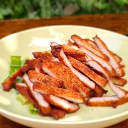 หมูสันนอกทอด