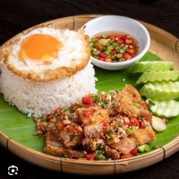 หมูคั่วพริกเกลือ