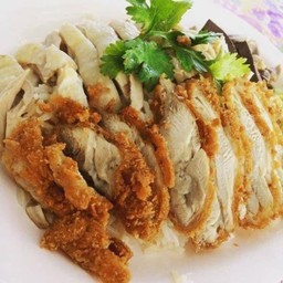 ข้าวมันไก่ต้ม+ไก่ทอด