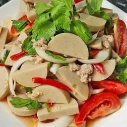 ยำหมูยอ(หมูสับ)