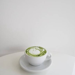 Hot matcha