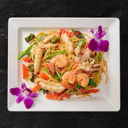 สปาเก็ตตี้ผัดขี้เมาทะเล