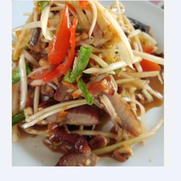 ส้มตำหมูย่าง