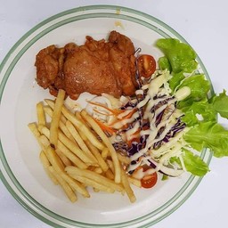 สเต๊กไก่สไปรซี่