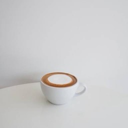 Hot cappuccino