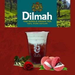 ชาดำ ลิ้นจี่ กุหลาบ spakling (Dilmah premium ceylon)