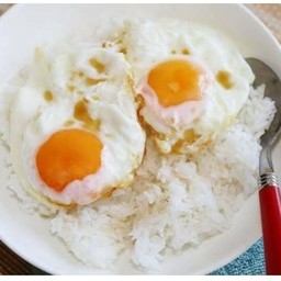 ข้าวไข่ดาว2ฟอง