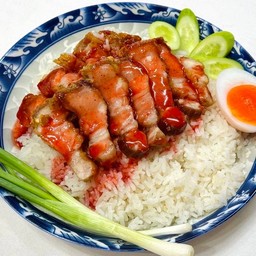 ข้าวหมูกรอบ