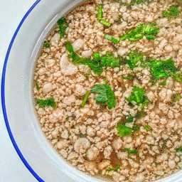 ต้มจืดหมูสับ ผักชี