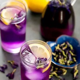 ชามะนาวอัญชัน-เย็น