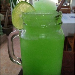 น้ำเขียวโซดามะนาว-ปั่น