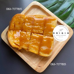 ขนมปังปิ้ง เนย-คาราเมล (1 แผ่น)