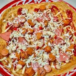 โรตีพิซซ่าชีส