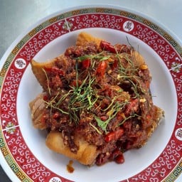 ปลาราดพริกราดข้าว
