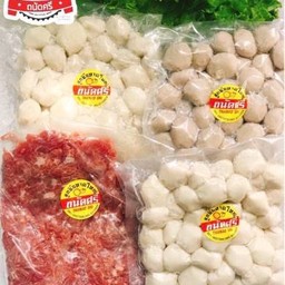 ลูกชิ้นหมู100ลูก