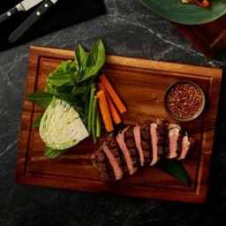 เนื้อย่างจิ้มแจ่ว (AUS Wagyu Ribeye)