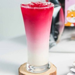 ชานมกุหลาบ-เย็น