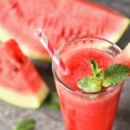 แตงโมสดปั่น