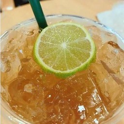 ชาเขียวน้ำผึ้งมะนาว-เย็น