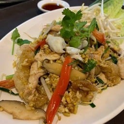 กระเพาะปลาผัดแห้ง