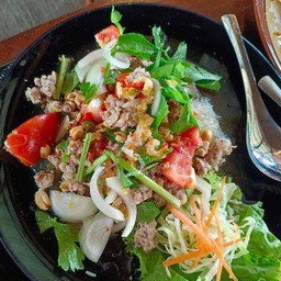 ยำวุ้นเส้นหมูยอ