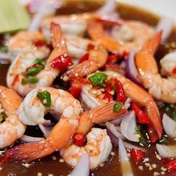 ยำยั่วกุ้งสุกเยอะนะสั่งเหอะ