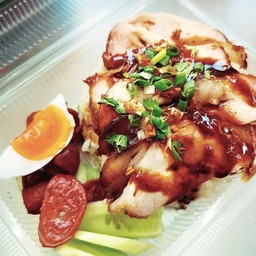 ข้าวมันหมูย่าง