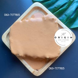 ขนมปังปิ้ง เนย-สังขยาชาไทย(1 แผ่น)