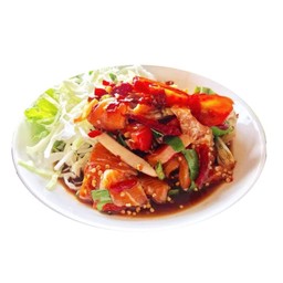 ตำแซลม่อลปลาร้า