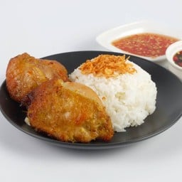 ชุดข้าวหน้าไก่ย่างโบราณ 2 ชิ้น