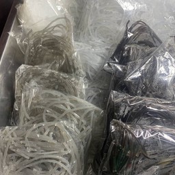 วุ้นเส้น เกาหลี  สีเทา อร่อย หนึบ