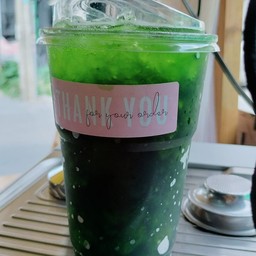 ชาเขียวดำเย็น