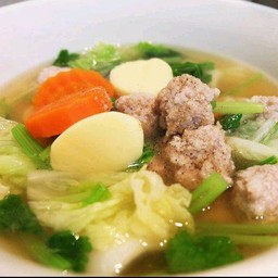 แกงจืดเต้าหู้หมูสับ