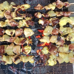 ปลาหมึกย่าง น้องโมเดล ปลาหมึกย่าง น้องโมเดล