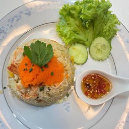 ข้าวผัดกุ้งไข่กุ้ง