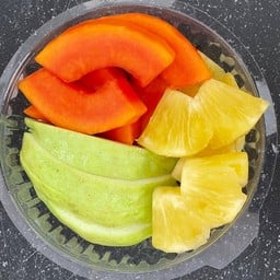 มะละกอ+ฝรั่งสด+สับปะรด